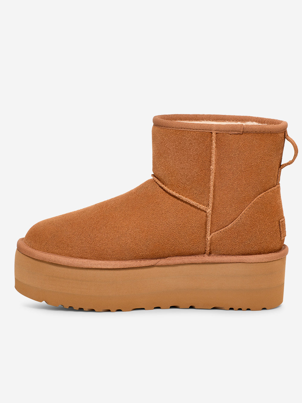 UGG W Classic Mini Platform stivali Chestnut Cammello Urbanstaroma