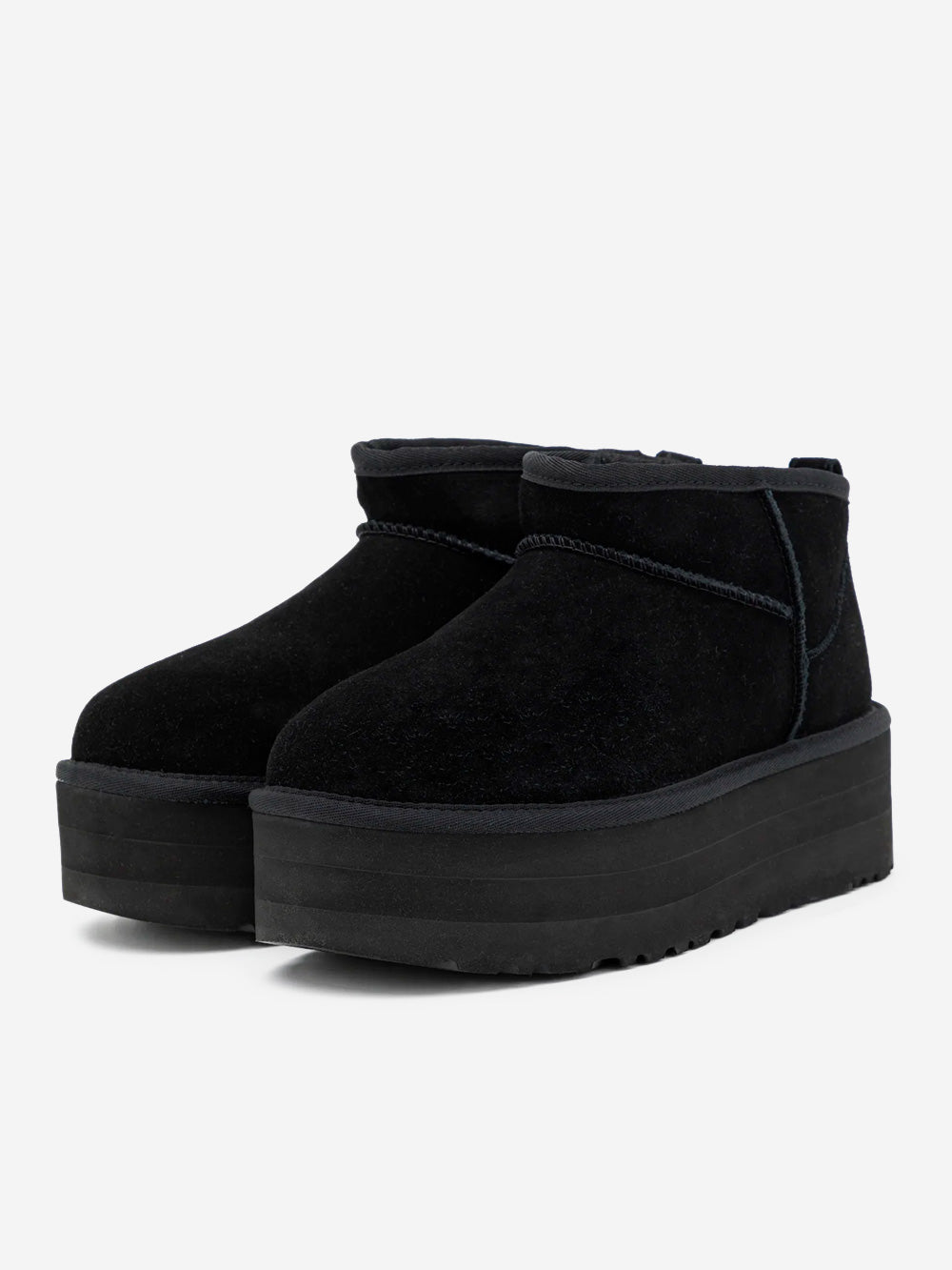 UGG W Classic Ultra Mini Platform neri Nero Urbanstaroma