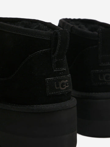 UGG W Classic Ultra Mini Platform neri Nero