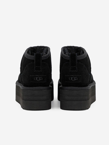 UGG W Classic Ultra Mini Platform neri Nero