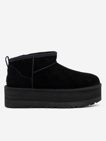 UGG W Classic Ultra Mini Platform neri Nero