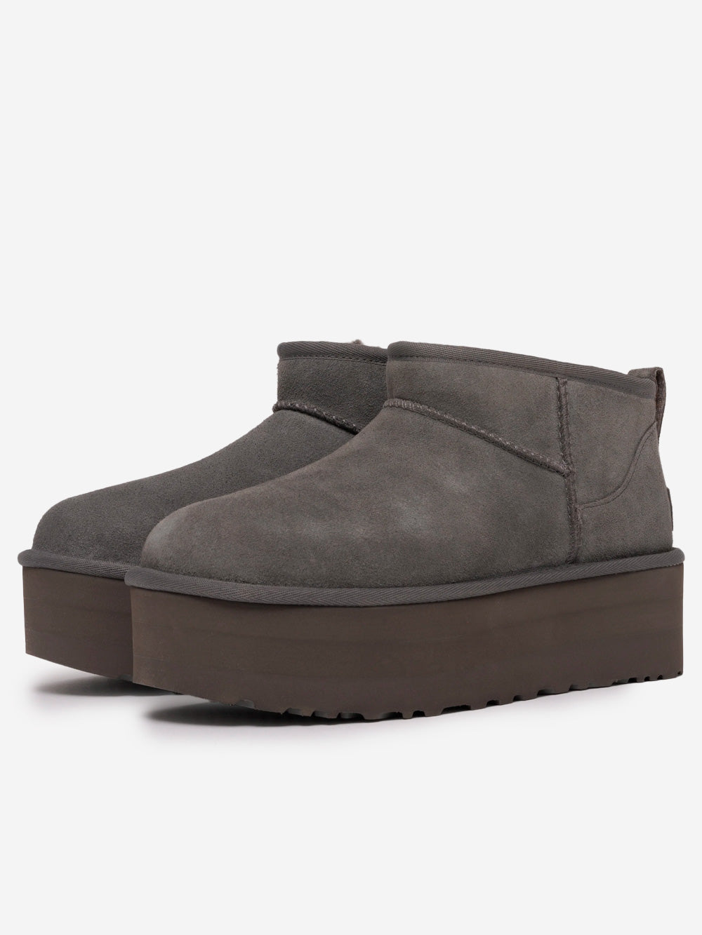 UGG W Classic Ultra Mini Platform 'Charcoal' grigio Urbanstaroma