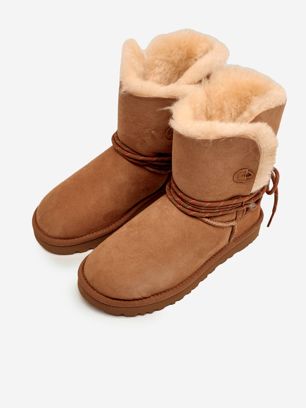 UGG W Stivali Classic Bailey Tie Castagna Urbanstaroma