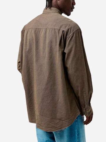 Camisa con parche y bordado 'We make noise'