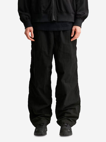 Pantalon 'Easy' noir bouclé