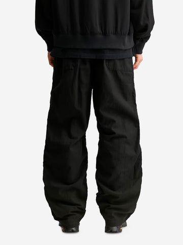 Pantalon 'Easy' noir bouclé