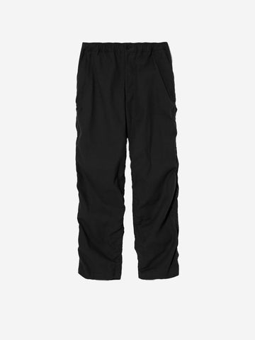 Pantalon 'Easy' noir bouclé