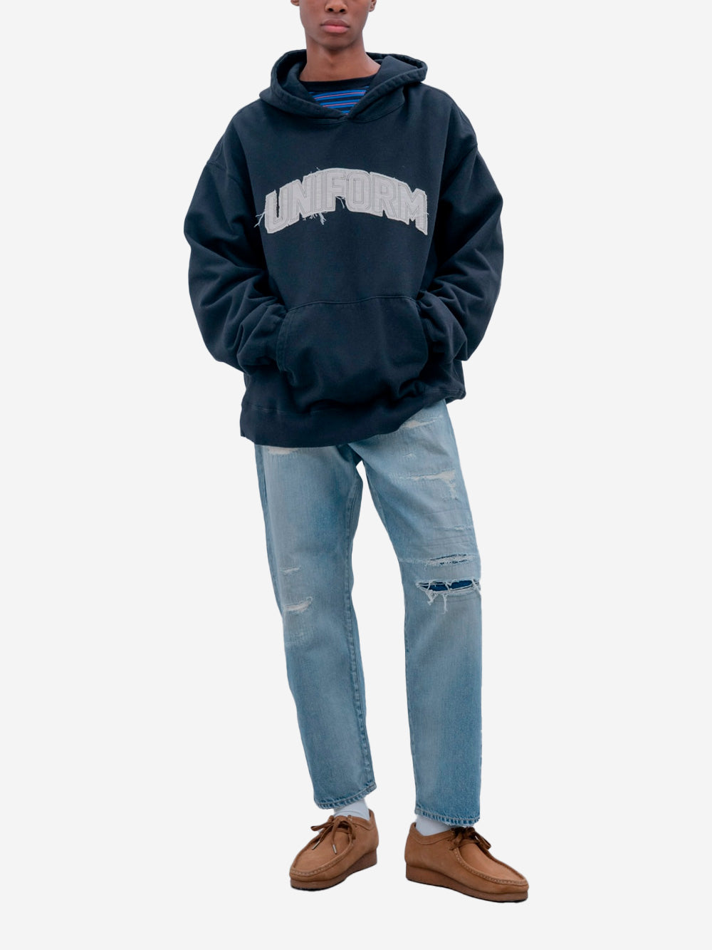 UNIFORM EXPERIMENT Jeans distressed regular fit Jeans Urbanstaroma