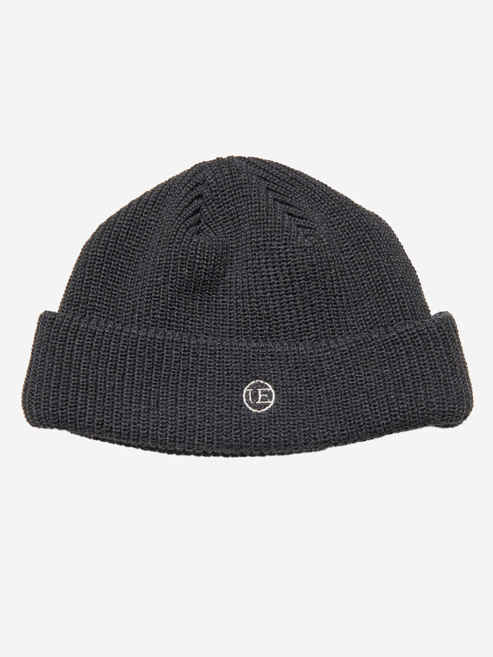 UNIFORM EXPERIMENT Cappello antracite 'Watch Cap' in maglia di acrilico grigio Urbanstaroma