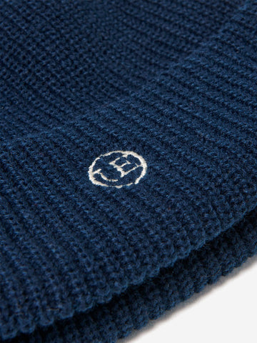 UNIFORM EXPERIMENT Cappello blu 'Watch Cap' in maglia di acrilico Navy