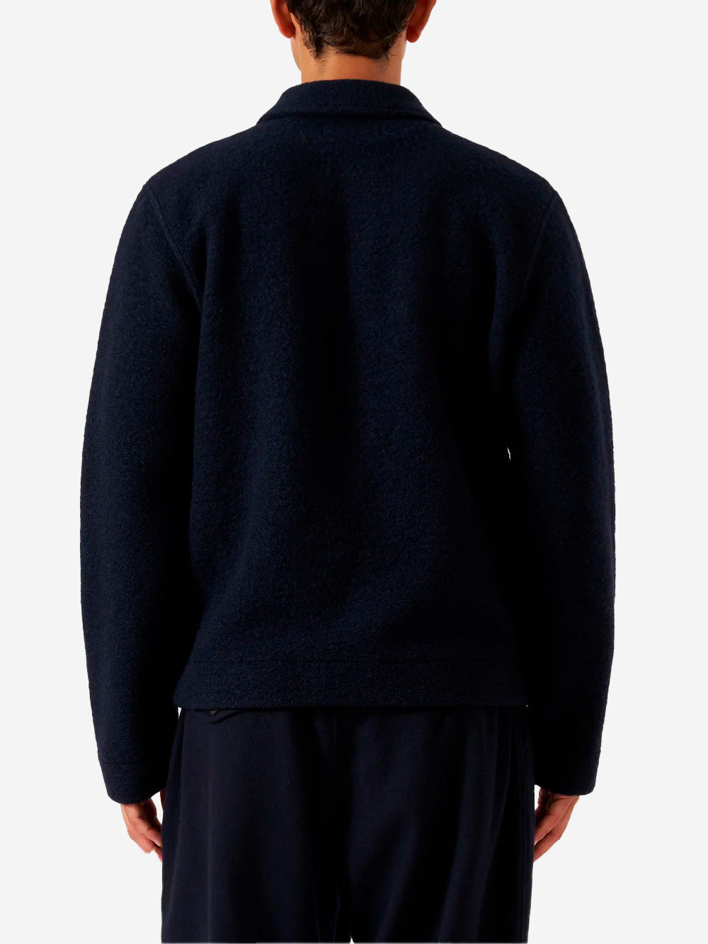 UNIVERSAL WORKS Giacca 'Uniform' blu navy in misto lana Blu scuro Urbanstaroma