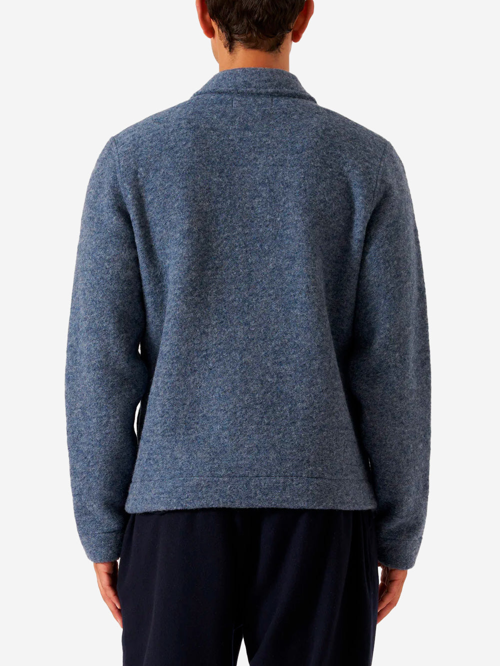 UNIVERSAL WORKS Giacca 'Uniform' blu ardesia in misto lana Blu Urbanstaroma