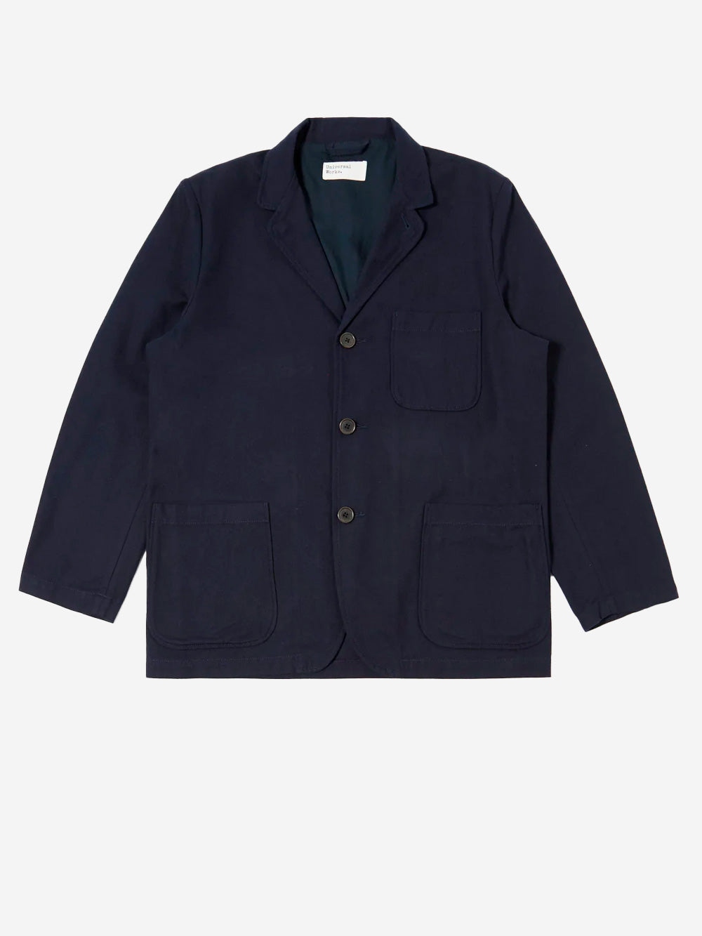 UNIVERSAL WORKS Giacca 3 Button Lucca Suiting blu Blu scuro Urbanstaroma
