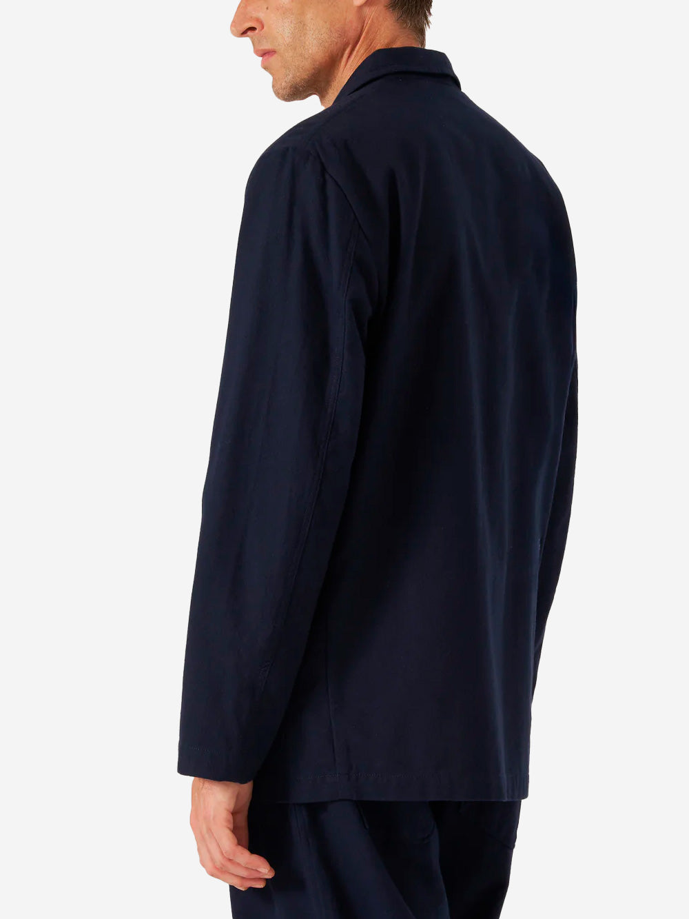 UNIVERSAL WORKS Giacca 3 Button Lucca Suiting blu Blu scuro Urbanstaroma