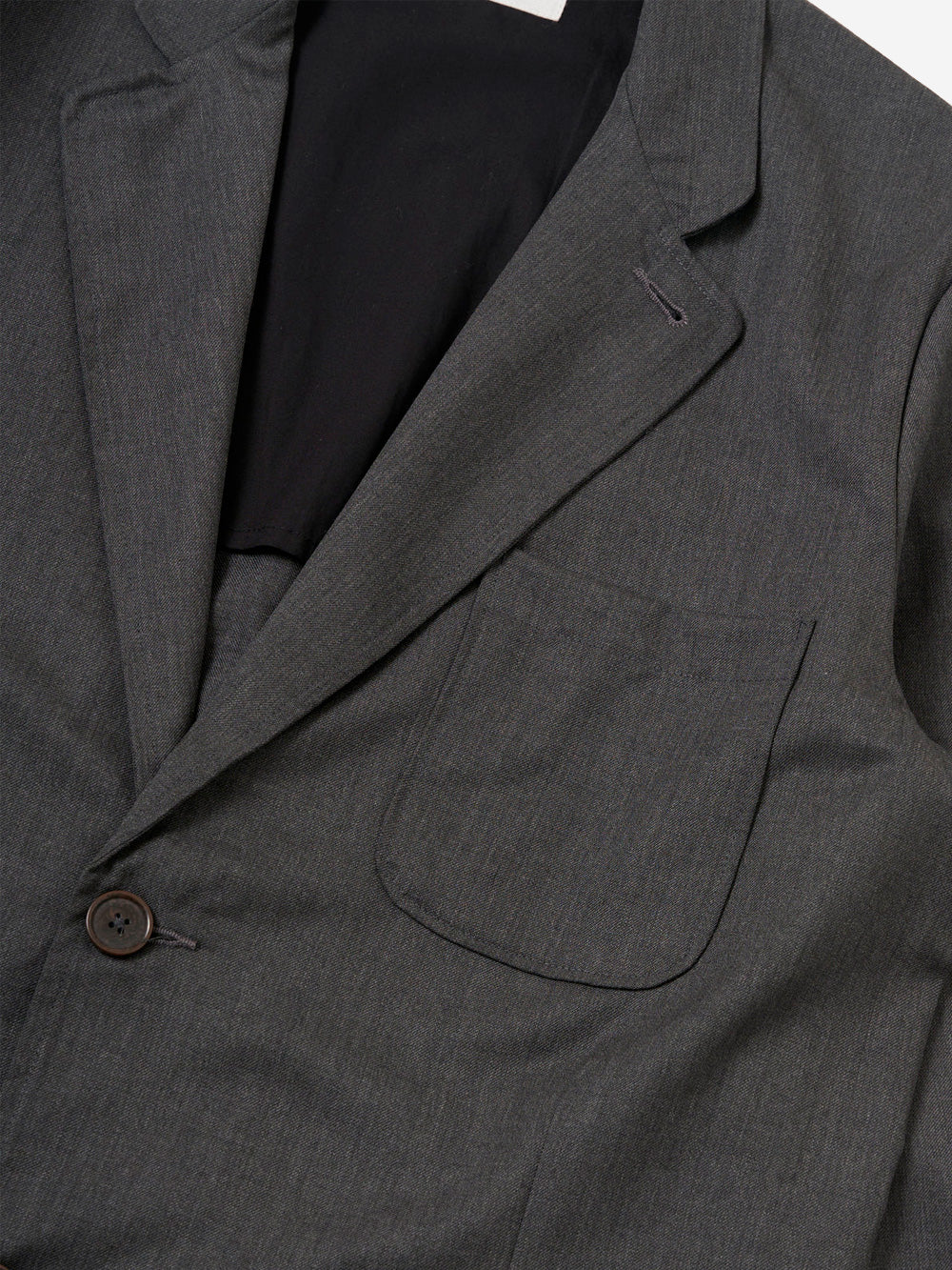 UNIVERSAL WORKS Giacca grigia in misto lana a due bottoni grigio Urbanstaroma