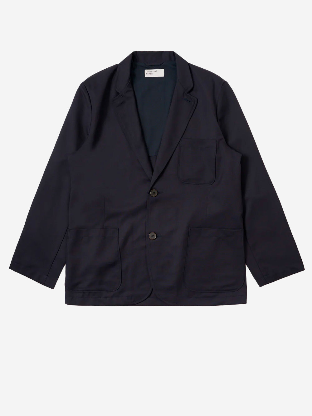 UNIVERSAL WORKS Giacca blu in misto lana a due bottoni Blu scuro Urbanstaroma