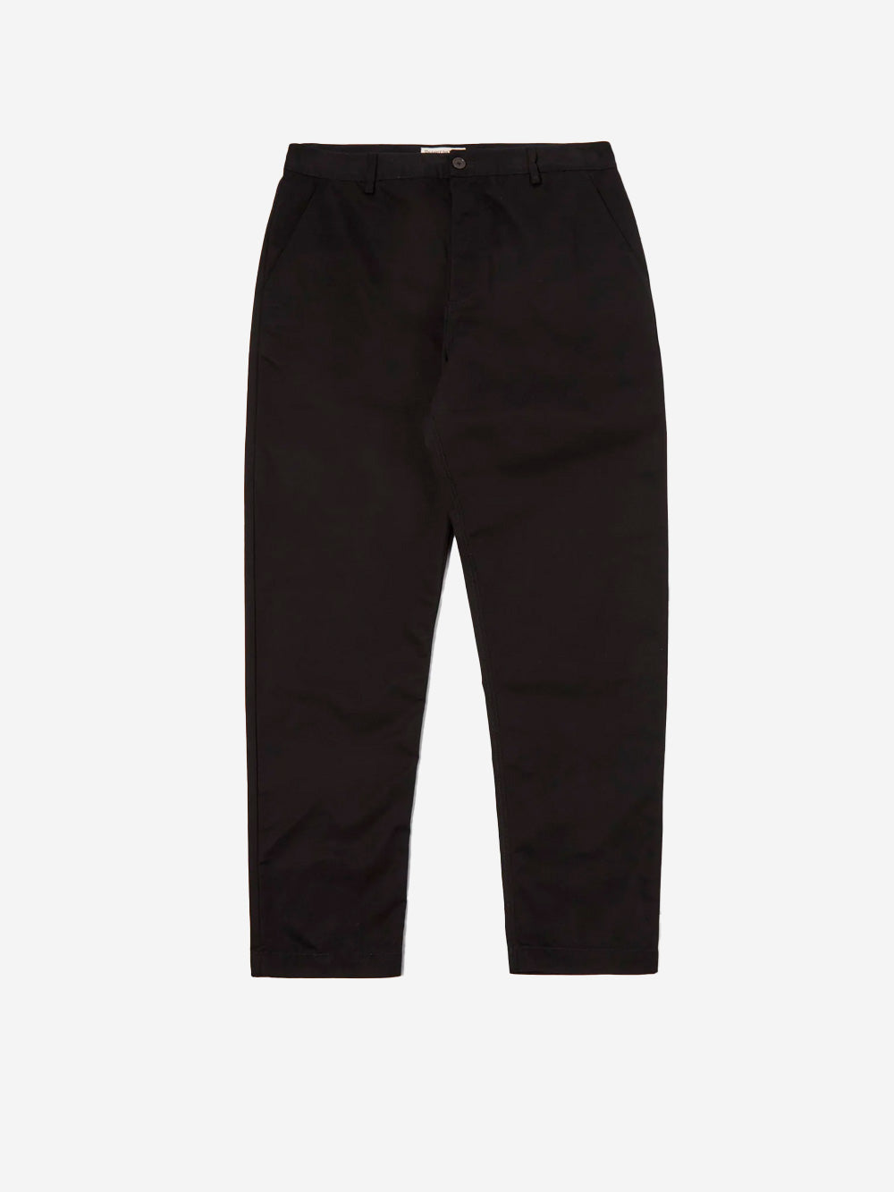 UNIVERSAL WORKS Chino neri Military in misto cotone spazzolato Polytech Nero Urbanstaroma