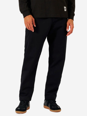 UNIVERSAL WORKS Chino neri Military in misto cotone spazzolato Polytech Nero