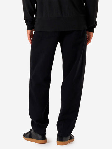 UNIVERSAL WORKS Chino neri Military in misto cotone spazzolato Polytech Nero