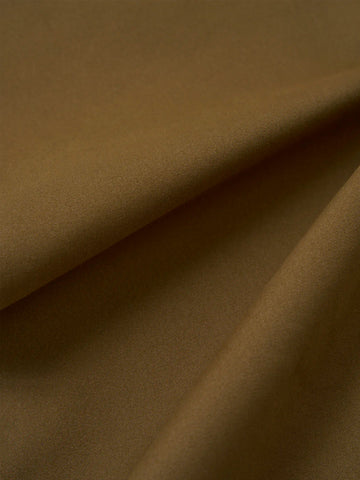 UNIVERSAL WORKS Chino Military khaki in misto cotone spazzolato Polytech Fango