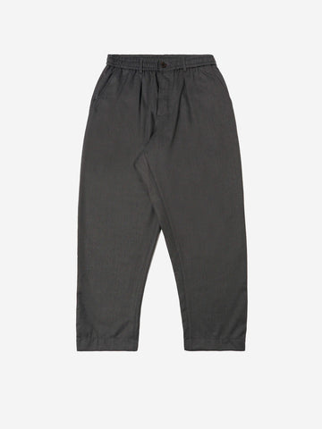 UNIVERSAL WORKS Pantaloni Oxford grigi Travel Suiting grigio