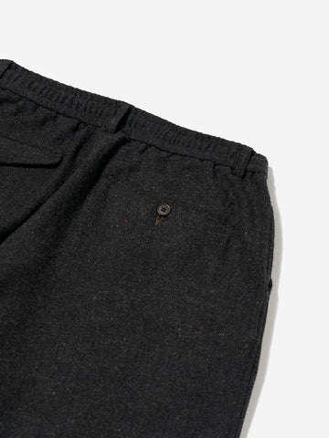 UNIVERSAL WORKS Pantaloni Oxford in tweed sale e pepe Nero