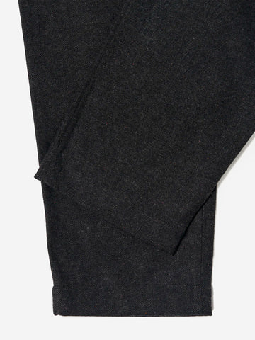 UNIVERSAL WORKS Pantaloni Oxford in tweed sale e pepe Nero