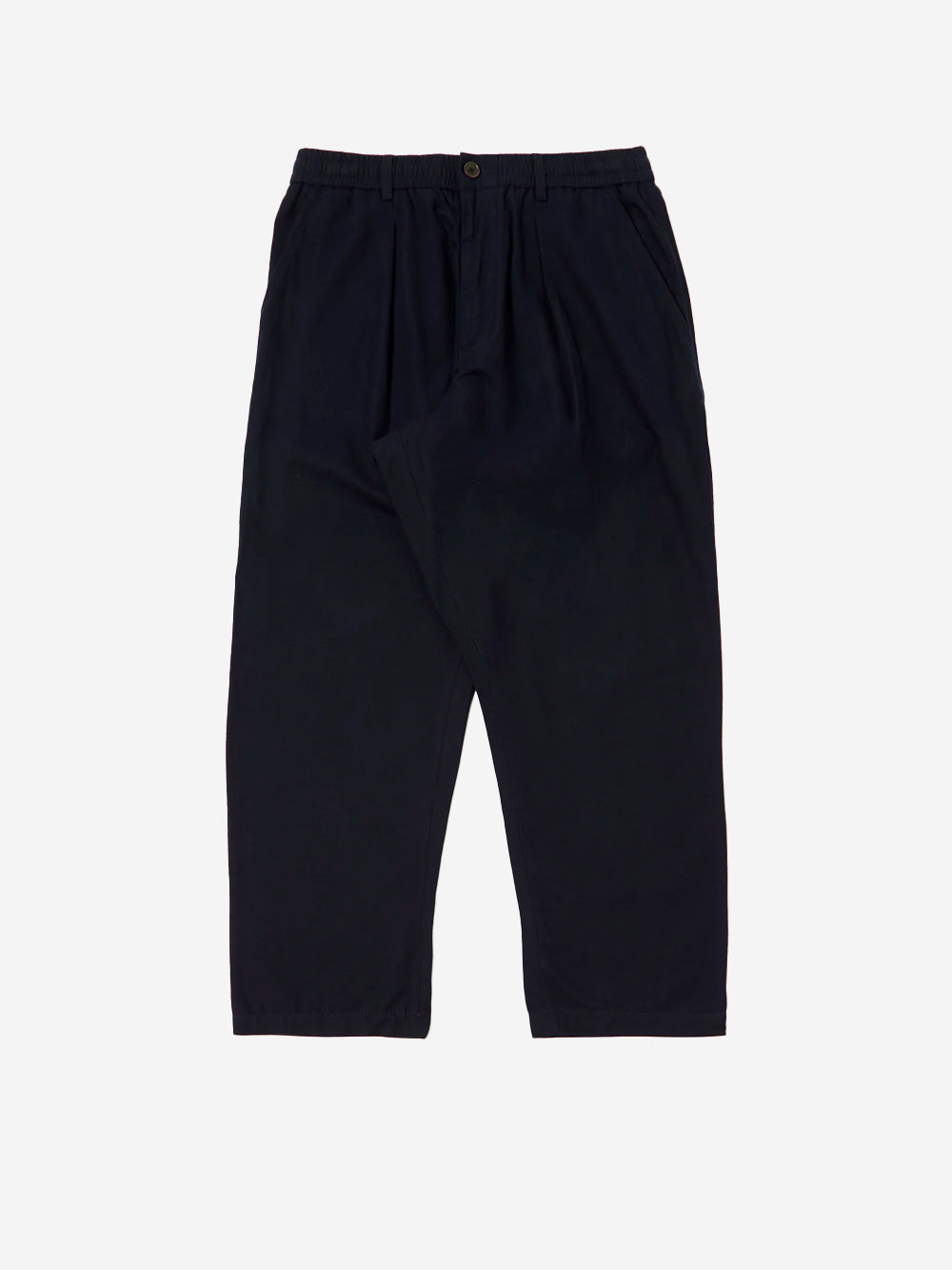 UNIVERSAL WORKS Pantaloni casual pleated Moleskin blu Blu scuro Urbanstaroma