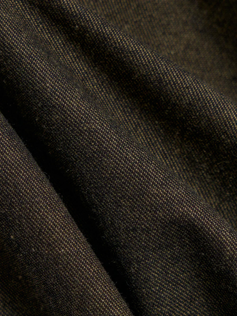 UNIVERSAL WORKS Chino Olive Lucca Suiting Military Verde militare Urbanstaroma