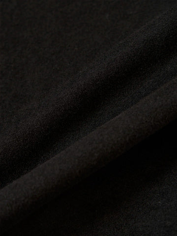 UNIVERSAL WORKS Pantaloni jogger Moleskin Pleated Nero