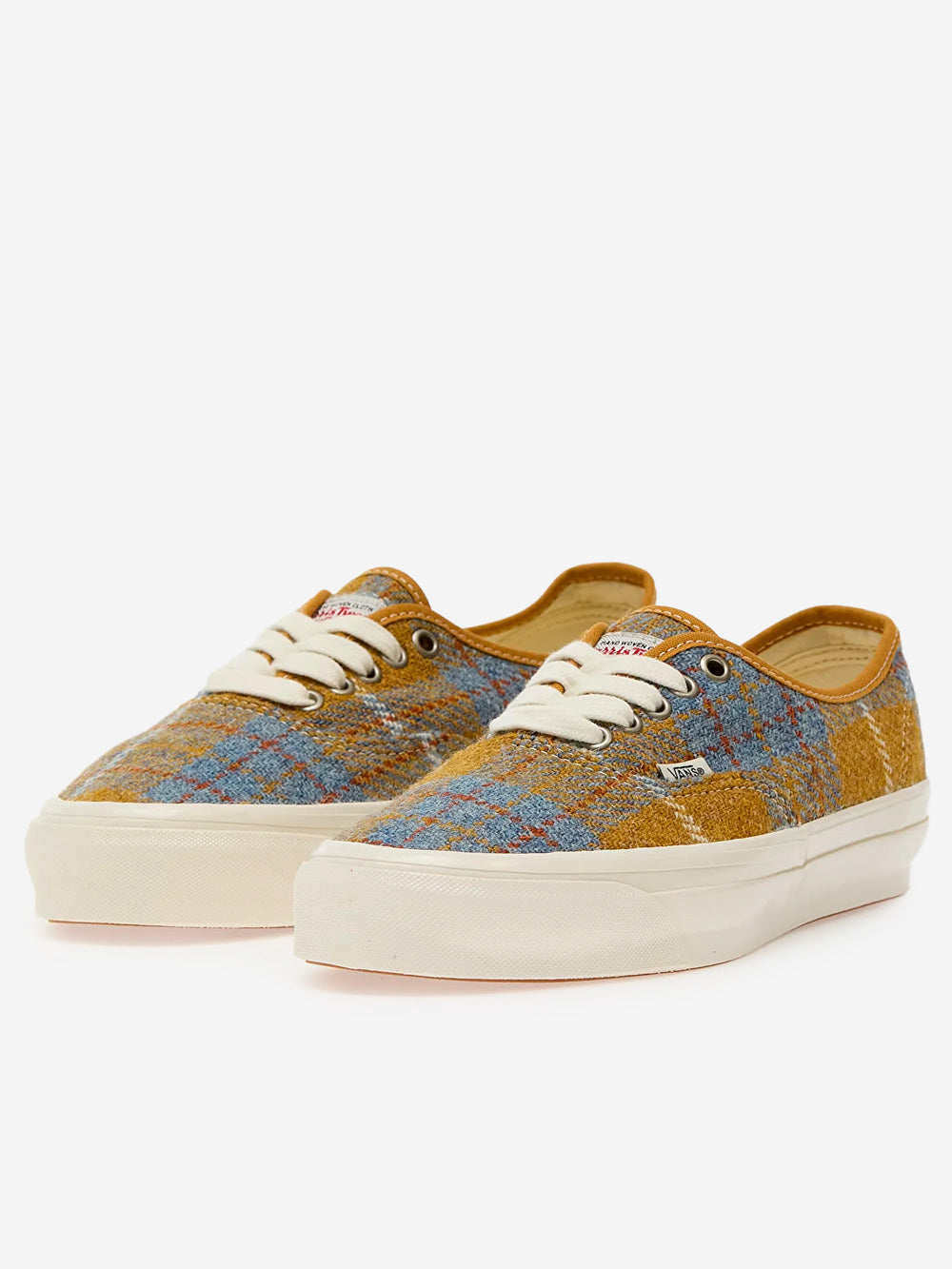 VANS LX Authentic 44 Harris Tweed marroni e celesti Marrone chiaro Urbanstaroma