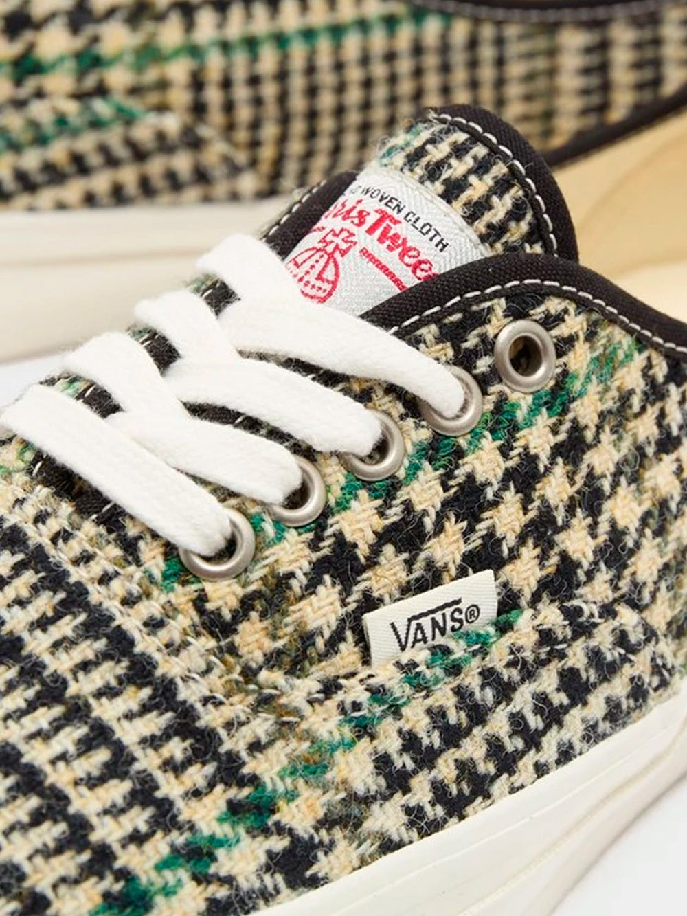VANS LX Authentic 44 Harris Tweed bianche e nere Bianco nero Urbanstaroma