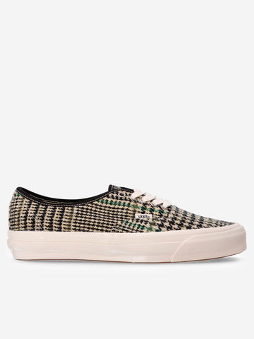 VANS LX Authentic 44 Harris Tweed bianche e nere Bianco nero