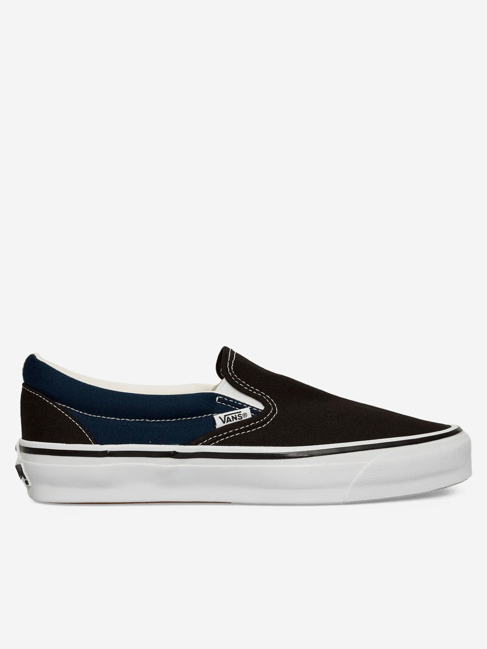 VANS OTW by Vans X Engineered Garments Classic Slip-On 98 nere e blu Nero blu Urbanstaroma