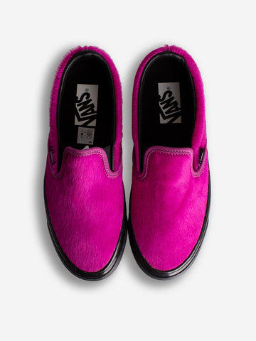 VANS OTW by Vans LX Classic Slip-On 98 Pony Hair fucsia Fucsia