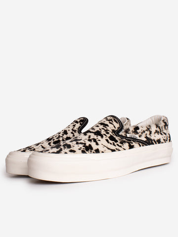 VANS OTW by Vans LX Classic Slip-On 98 Pony Hair bianche e nere Bianca nera