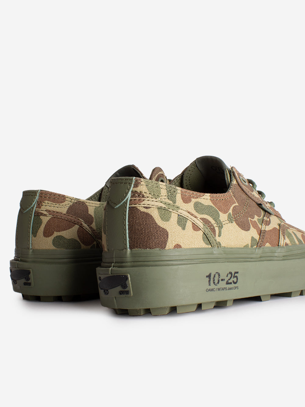 VANS OTW Seylynn Lug x OAMC x WTAPS Duck camouflage Camouflage Urbanstaroma