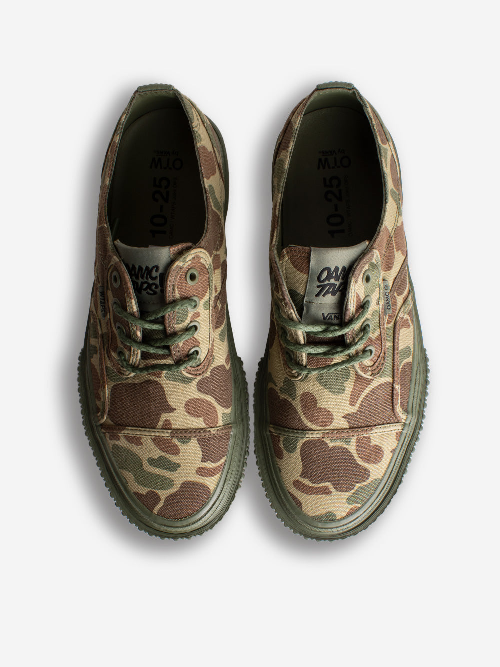 VANS OTW Seylynn Lug x OAMC x WTAPS Duck camouflage Camouflage Urbanstaroma
