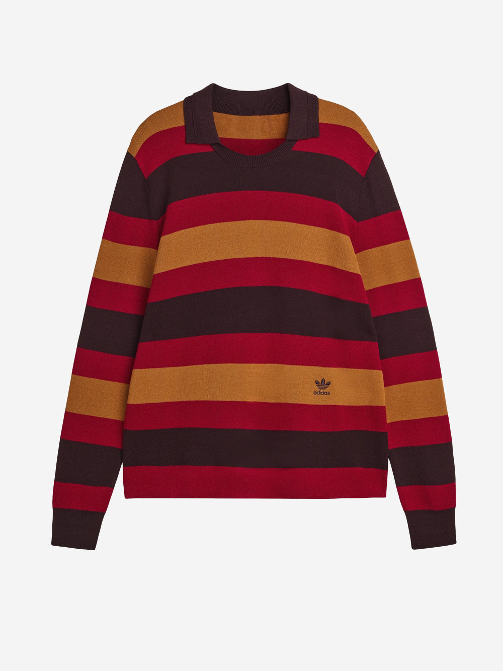 ADIDAS x Wales Bonner maglione a righe Rosso Urbanstaroma