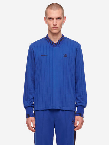 ADIDAS x Wales Bonner maglia a maniche lunghe da calcio Blu