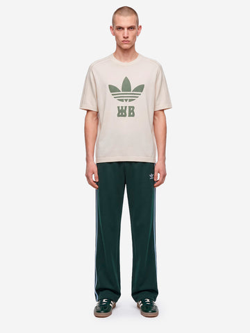 ADIDAS x Wales Bonner t-shirt jacquard bianca Beige