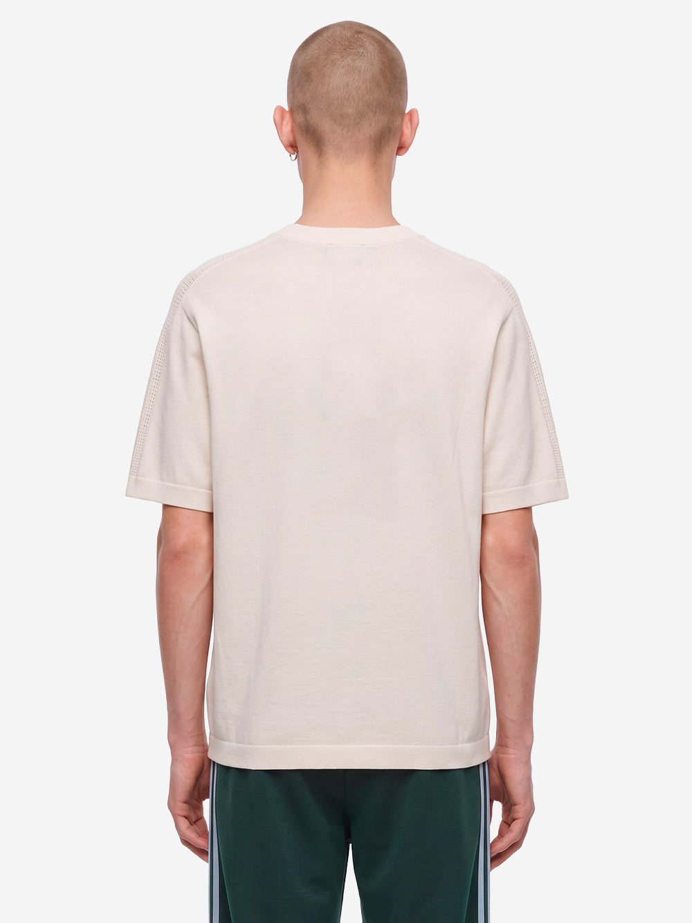 ADIDAS x Wales Bonner t-shirt jacquard bianca Beige Urbanstaroma