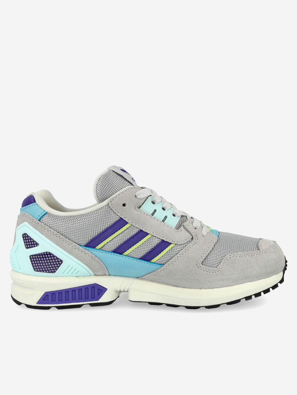 ADIDAS ORIGINALS ZX 8000 'Grey Two' Purple Semi Frozen Lemon Grigio viola Urbanstaroma