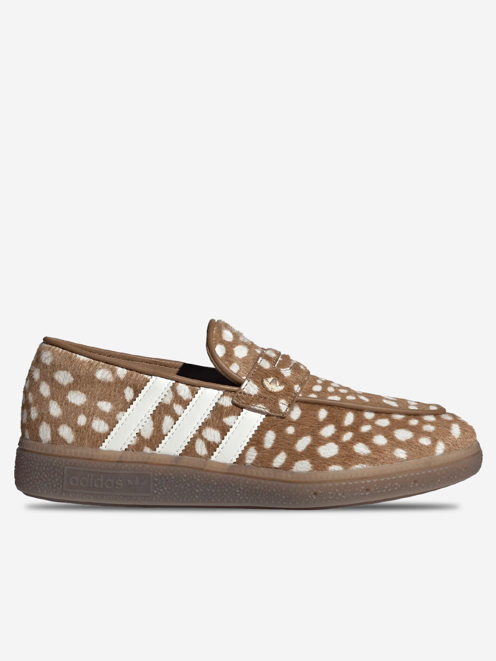 ADIDAS ORIGINALS W Mocassini Handball Spezial con animalier Marrone bianca Urbanstaroma