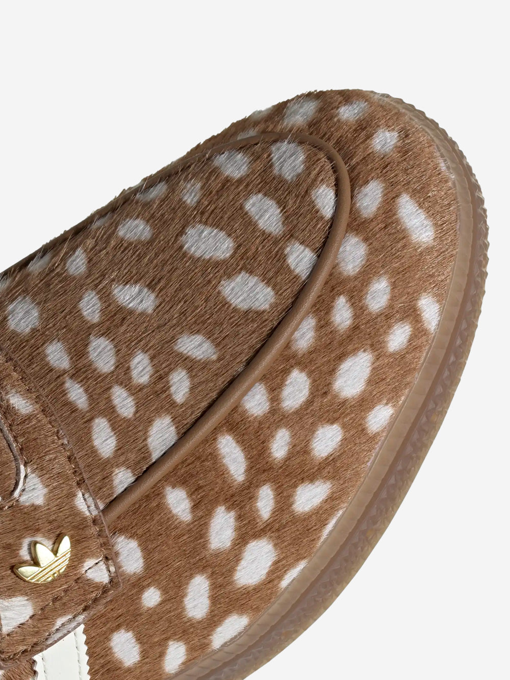 ADIDAS ORIGINALS W Mocassini Handball Spezial con animalier Marrone bianca Urbanstaroma