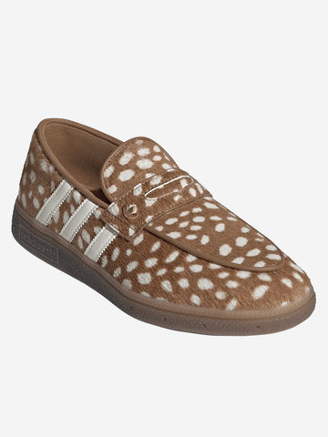 ADIDAS ORIGINALS W Mocassini Handball Spezial con animalier Marrone bianca
