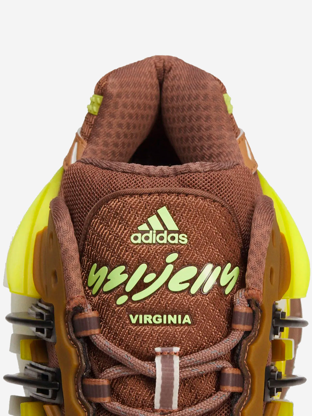 ADIDAS Virginia Adistar Jellyfish x Pharrell Williams 'Auburn Timber Yellow' Marrone Urbanstaroma