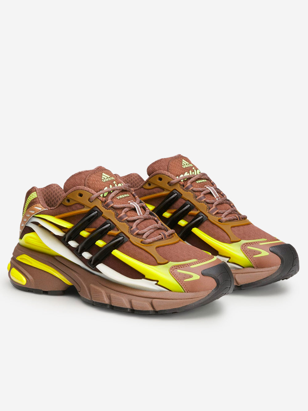 ADIDAS Virginia Adistar Jellyfish x Pharrell Williams 'Auburn Timber Yellow' Marrone Urbanstaroma