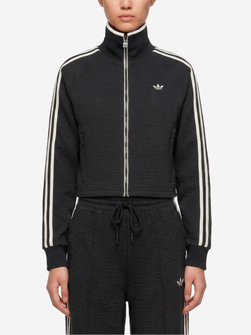 ADIDAS ORIGINALS Track top Firebird jacquard nero Nera bianca