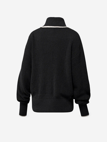 ADIDAS ORIGINALS Track top nero 'Firebird' in maglia spessa Nero grigio